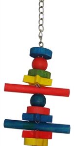 Happy Pet Vogelspeeltje Shootingstar Hout 31x8x3 cm