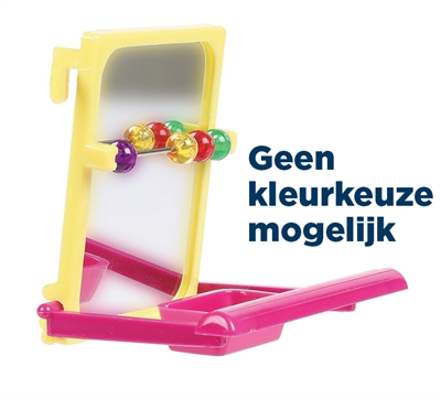 Happy Pet Fun At The Fair Mirror Perch Assorti 9x10x2.5 cm