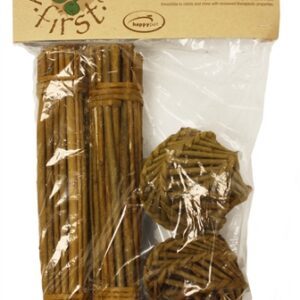 Happy Pet Wilgen Value Pack 2 Sticks / 2 Ballen 26x9x9 cm