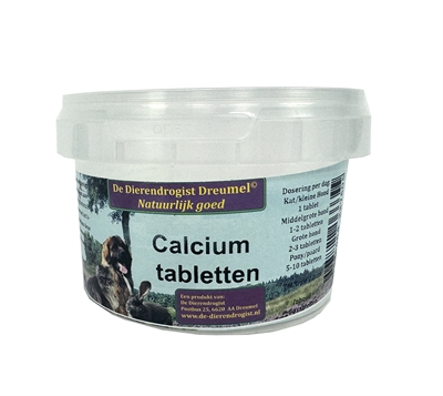 Dierendrogist Calcium Tabletten 100 st