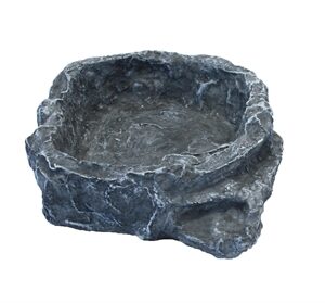 Komodo Voerbak Terraced Grijs 19x18x6 cm