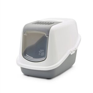 Savic Kattenbak Nestor Grijs / Wit 56x39x38.5 cm