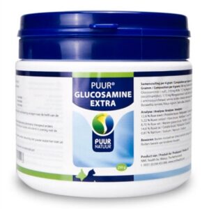 Puur Natuur Glucosamine Extra (compleet) Voor Hond En Kat 250 gr