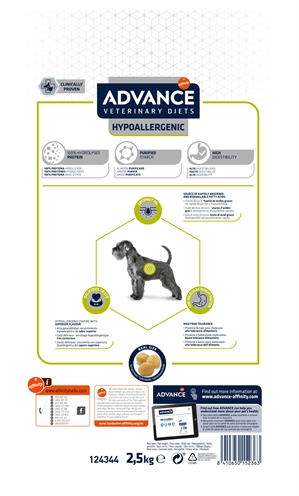 Advance Veterinary Diet Dog Hypoallergenic 2.5 kg