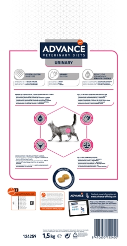 Advance Veterinary Diet Cat Urinary Urinewegen 1.5 kg