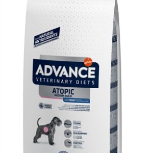 Advance Veterinary Diet Dog Gevoelige Huid Medium / Maxi 12 kg