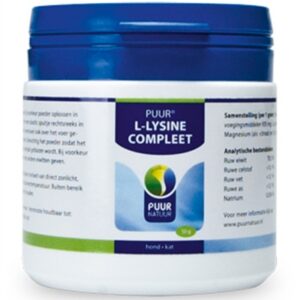Puur Natuur L-Lysine Hond En Kat 50 gr