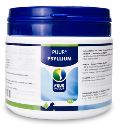 Puur Natuur Psyllium Hond En Kat 150 gr