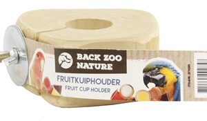 Back Zoo Nature Fruitcup Houder Java Met Schroef 15x13x4 cm