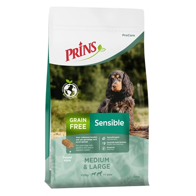 Prins Procare Graanvrij Sensible Hypoallergic 12 kg